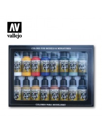 SET PINTURAS AIR COLORES BÁSICOS, VALLEJO 71.178