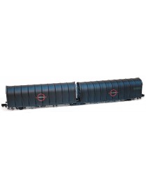 VAGÓN PLATAFORMA ARTICULADA "LAILS" TRANSFESA EX.AUXILIARE, MFTRAIN N33062